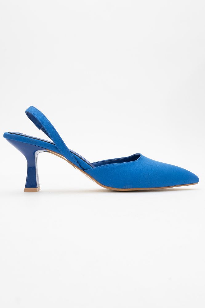 kadin-sivri-burun-arkasi-acik-stiletto-SAKS MAVI KUMAS-ERC252703-0092367_0